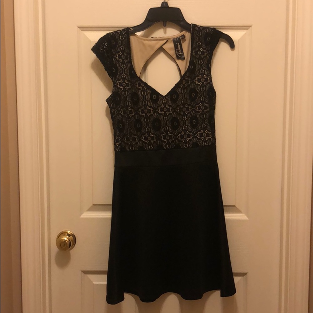 Black and cream Trixxi dress